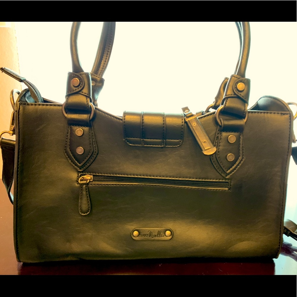 Simply Noelle black Leather bag. Never used.